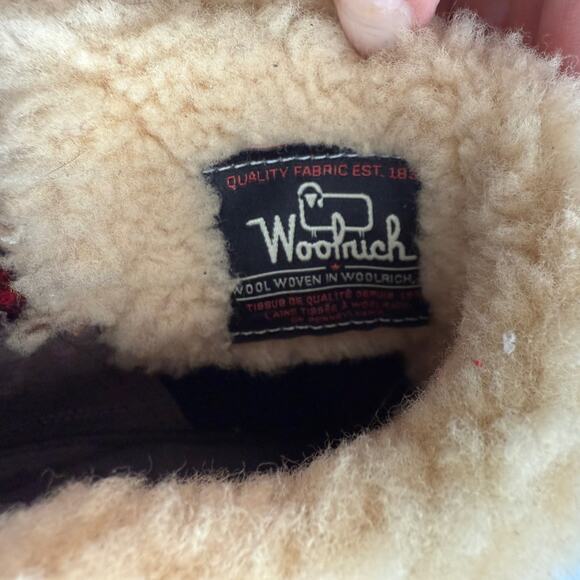 Woolrich Anthropologie Artist Wool and Shearling Wood Sole Heeled Boots sz 8‎ - Picture 8 of 10